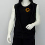 SLEEVELESS  FULL ZIP POCKETED HOODY